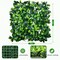20ct 20" Green Boxwood Grass Plant Wall & Privacy Screen Panels